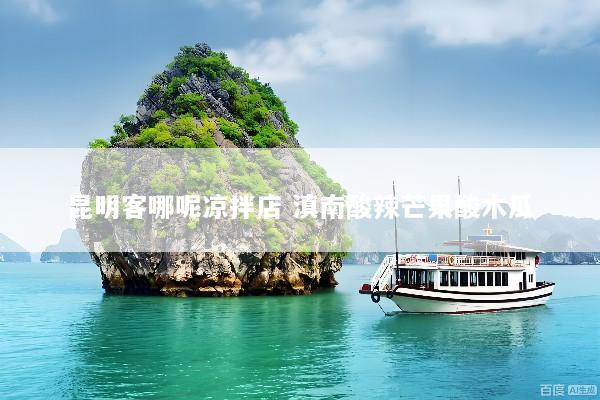 昆明客哪呢凉拌店 滇南酸辣芒果酸木瓜