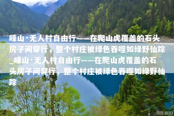 嵊山·无人村自由行——在爬山虎覆盖的石头房子间穿行，整个村庄被绿色吞噬如绿野仙踪_嵊山·无人村自由行——在爬山虎覆盖的石头房子间穿行，整个村庄被绿色吞噬如绿野仙踪