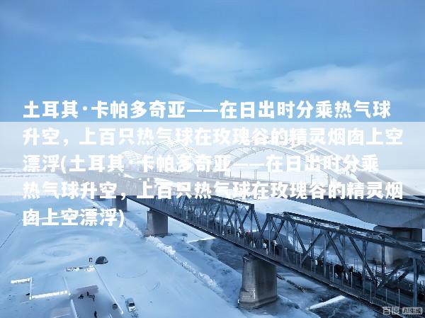 土耳其·卡帕多奇亚——在日出时分乘热气球升空，上百只热气球在玫瑰谷的精灵烟囱上空漂浮(土耳其·卡帕多奇亚——在日出时分乘热气球升空，上百只热气球在玫瑰谷的精灵烟囱上空漂浮)