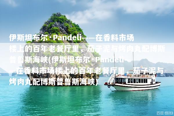 伊斯坦布尔·Pandeli——在香料市场楼上的百年老餐厅里，茄子泥与烤肉丸配博斯普鲁斯海峡(伊斯坦布尔·Pandeli——在香料市场楼上的百年老餐厅里，茄子泥与烤肉丸配博斯普鲁斯海峡)